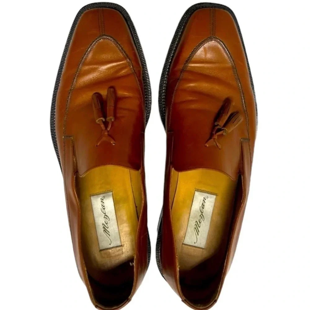 Mezlan  Men’s vintage excellent condition leather tassel size 11.5 dress shoes